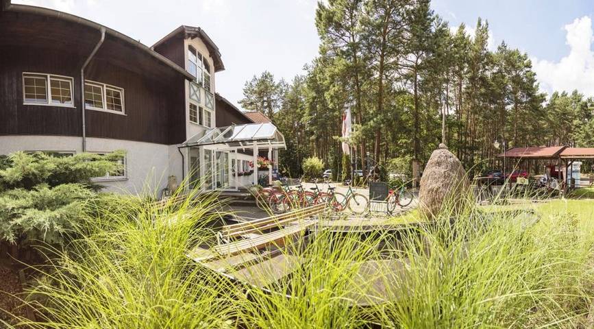 Hotel für 3 Personen, mit Terrasse und Garten sowie Sauna und Ausblick in Cottbus