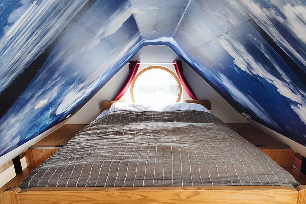 Ganze Wohnung, 60 qm Maisonette-Wohnung bis max. 3 Personen - Ferienwohnung im Ferienhaus in in Malchow, Fleesensee