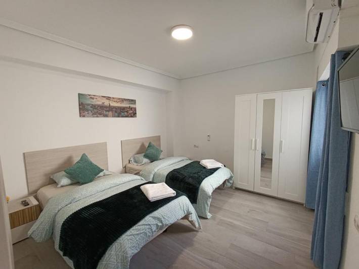 Gîte pour 4 personnes, avec Balcon et Terrasse à Vila-real