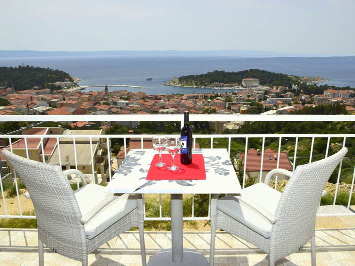 Ferienwohnung für 3 Personen, mit Balkon in Makarska