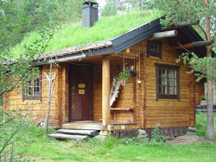 Lodge für 3 Personen, mit Terrasse und Garten sowie Sauna, mit Haustier in Finnmark - 2