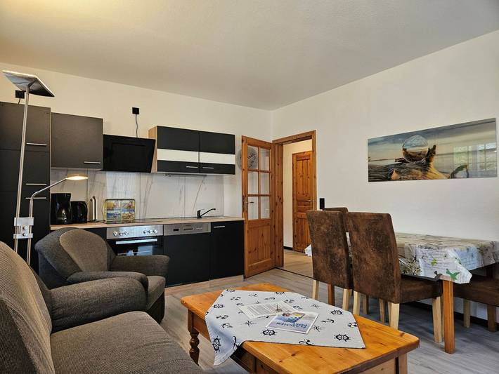 Ferienwohnung für 5 Personen, mit Garten und Terrasse, mit Haustier in Hooksiel