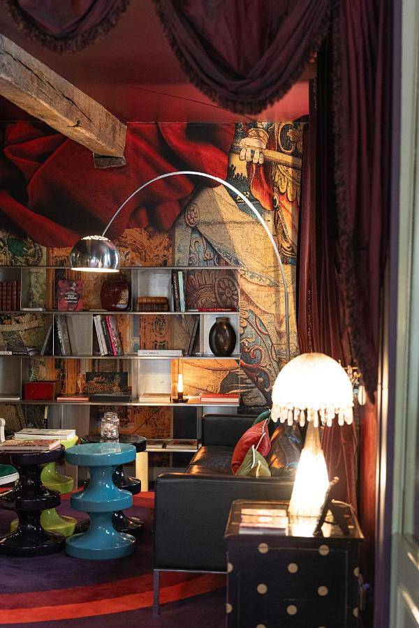 Hôtel du Petit Moulin, Haute Couture hotel by Lacroix in 3e arrondissement, Paris