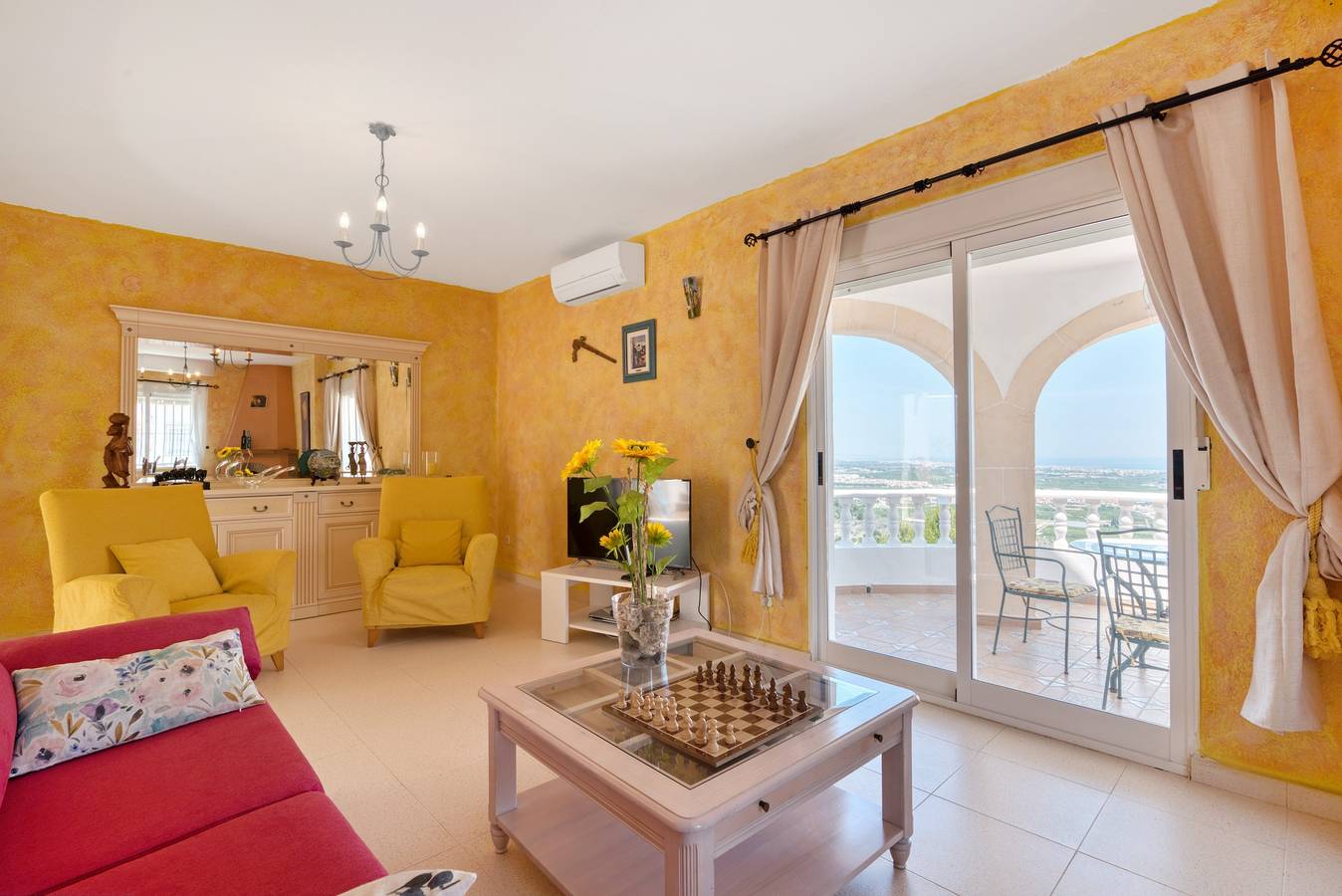 Maison de vacances 'Chalet Tossal Gros' avec vue sur la mer, Wi-Fi et climatisation in Tossal Gros d'en Carros, la Font d'en Carròs