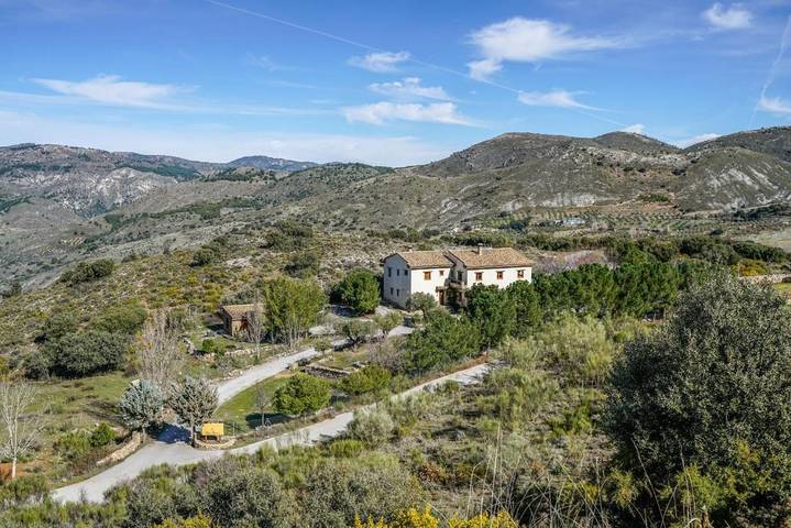 Alojamiento y desayuno para 4 personas, con Terraza y Jardín además de Piscina y Vistas en Güejar Sierra - 3