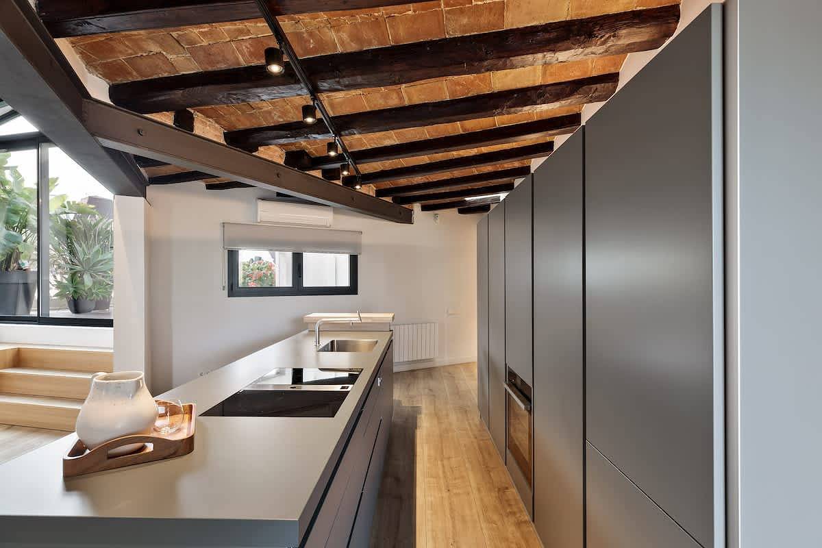 Apartamento entero, La Riera Penthouse in Centro Barcelona, Barcelona