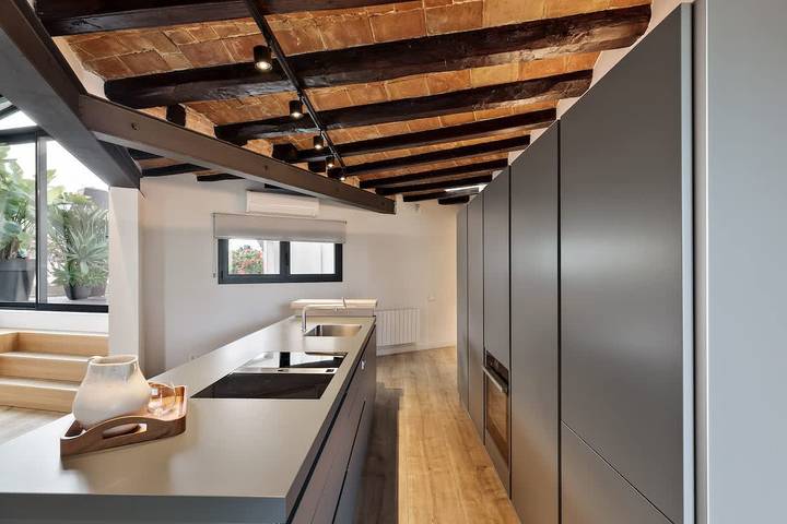 Apartamento entero, La Riera Penthouse in Centro Barcelona, Barcelona