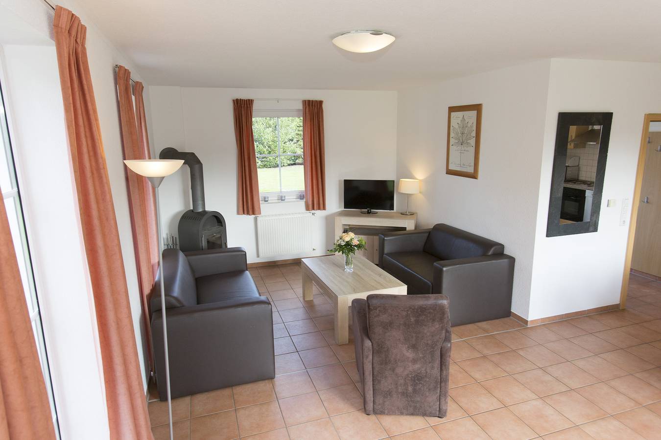 Bungalow für 6 Personen mit Balkon/Terrasse in Molbergen, Oldenburger Münsterland