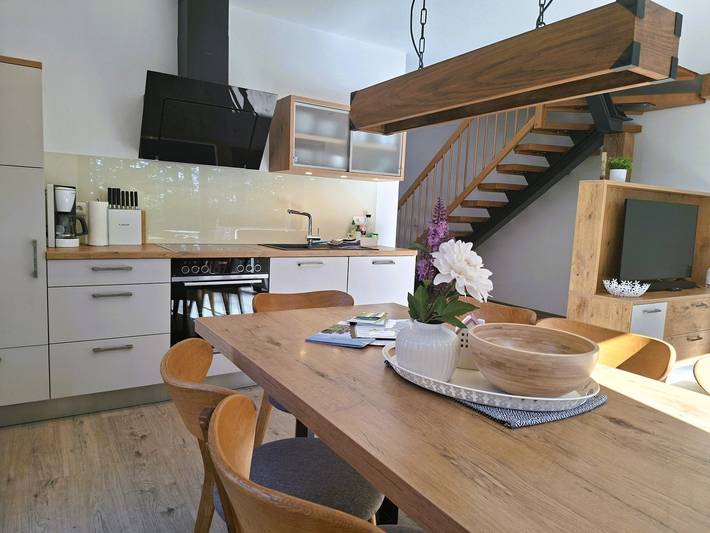 Ferienwohnung für 8 Personen, mit Garten und Sauna sowie Terrasse