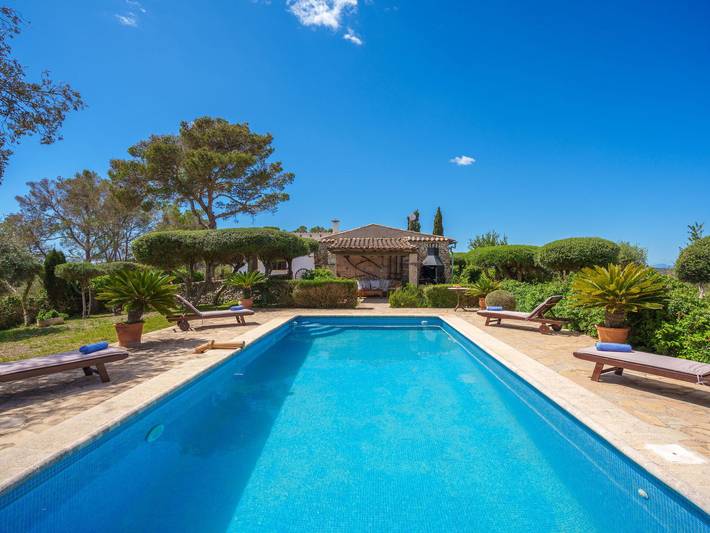 Location de vacances pour 4 personnes, avec Balcon et Jardin à Majorque