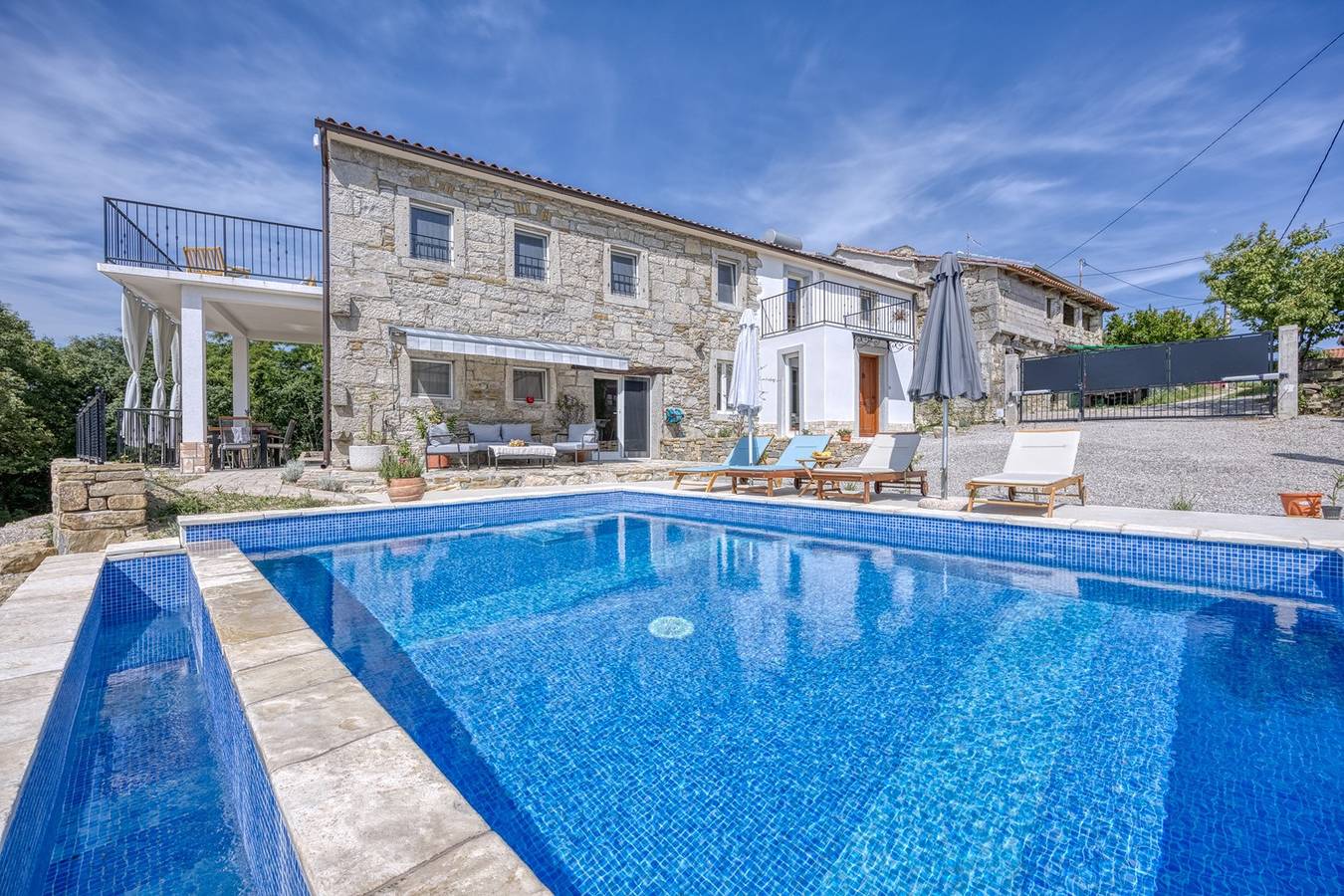 Casa Emilia s privatnim bazenom i saunom in Buzet, Središnja Istra