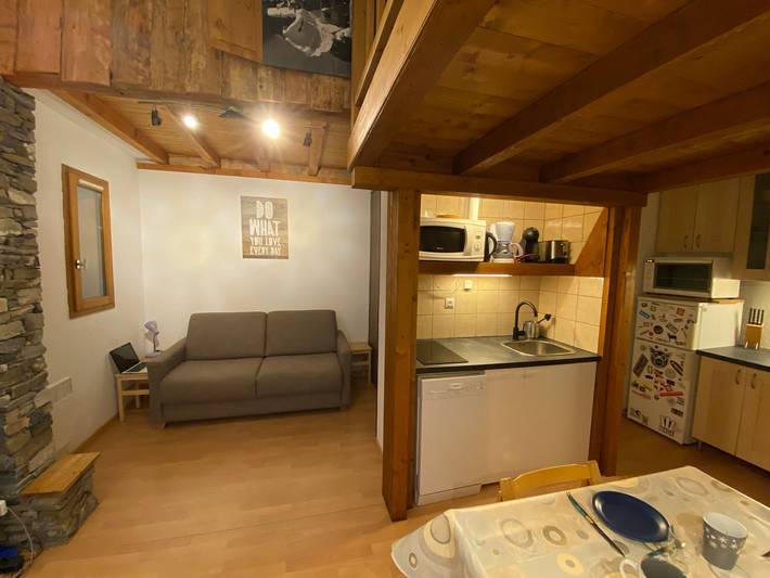 Chalet pour 4 personnes, avec terrasse dans Paradiski