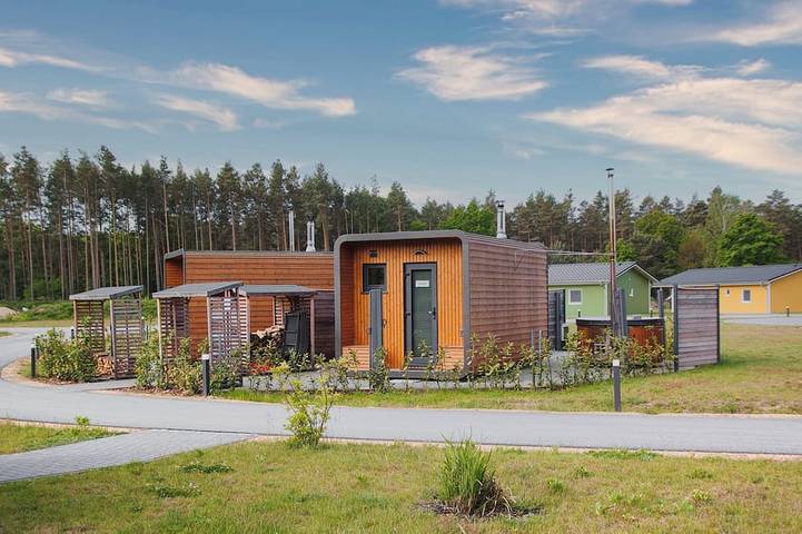 Tiny House (Pod) Ronja #18 am Bärwalder See – Skan-Park in Bärwalder See, Boxberg (Oberlausitz)