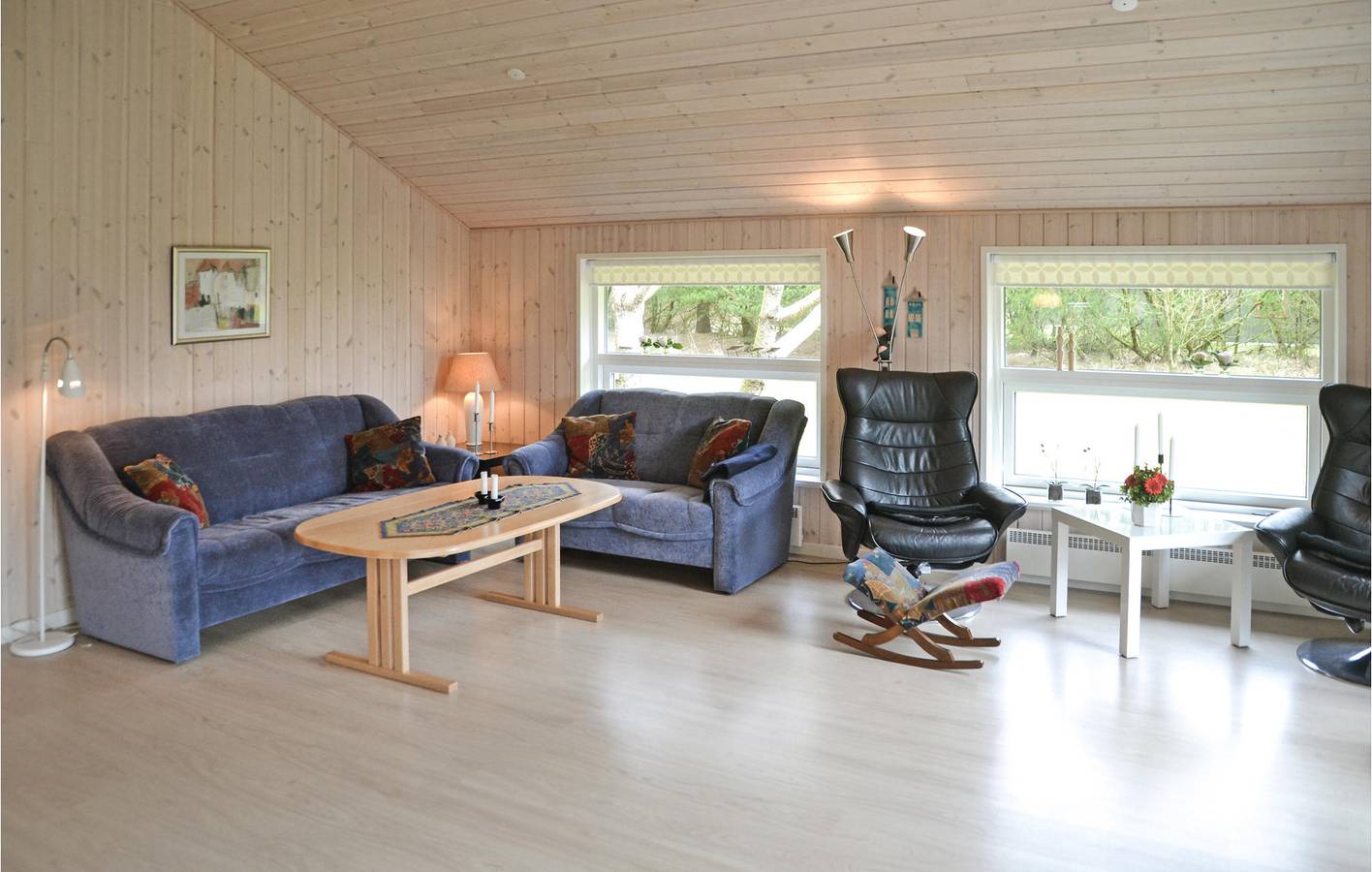 Holiday home for 4 people with terrace in Nørre Nebel, Varde Region