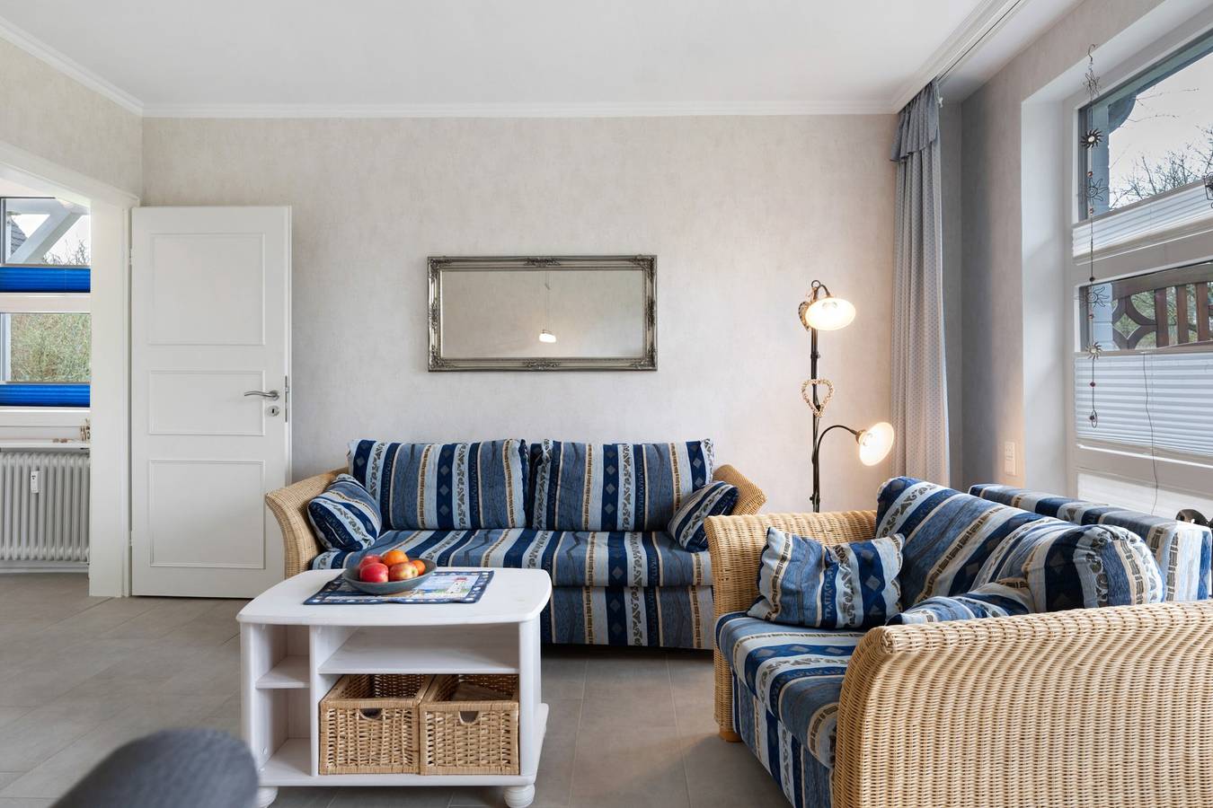 Ganze Wohnung, Ferienwohnung 'Am Südstrand' mit Privatterrasse, Gemeinschaftsgarten und Wi-Fi in Wyk auf Föhr (Stadt), Wyk auf Föhr