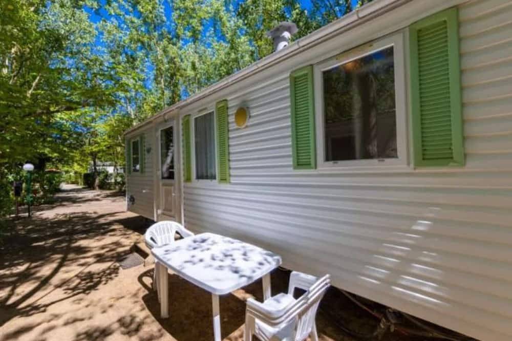 Gemütliches Mobilheim 2 Zimmer 6 Pers in Montblanc in Montblanc, Mittelmeerküste (Frankreich)
