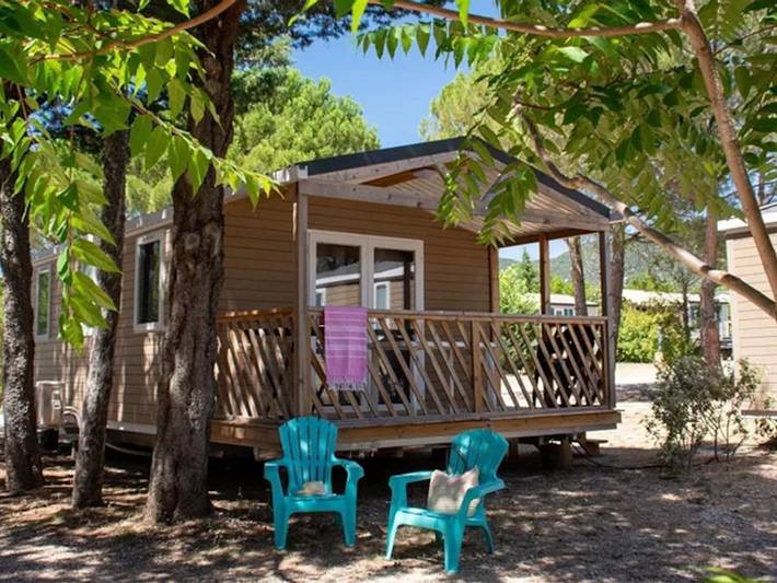 Mobil home pour 4 personnes, avec bassin pour enfant à Lourmarin - 2