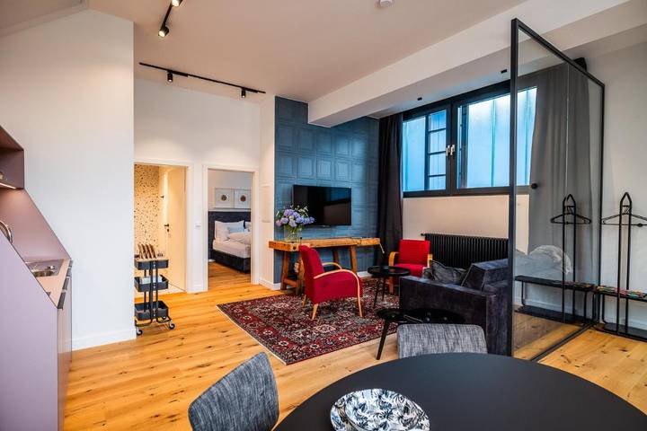 Ferienwohnung fĂŒr 3 Personen, mit Terrasse