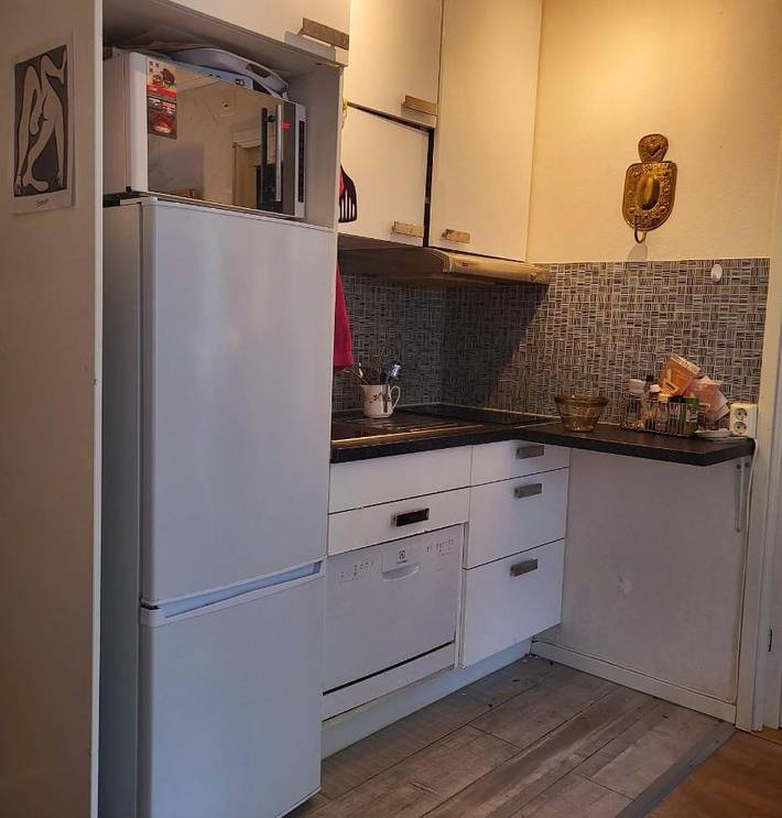 Appartement de vacances pour 3 personnes, avec balcon et vue