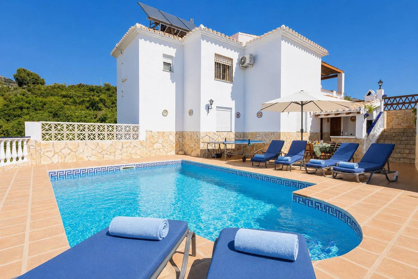 Villa til 6 Personer i Frigiliana, Costa del Sol
