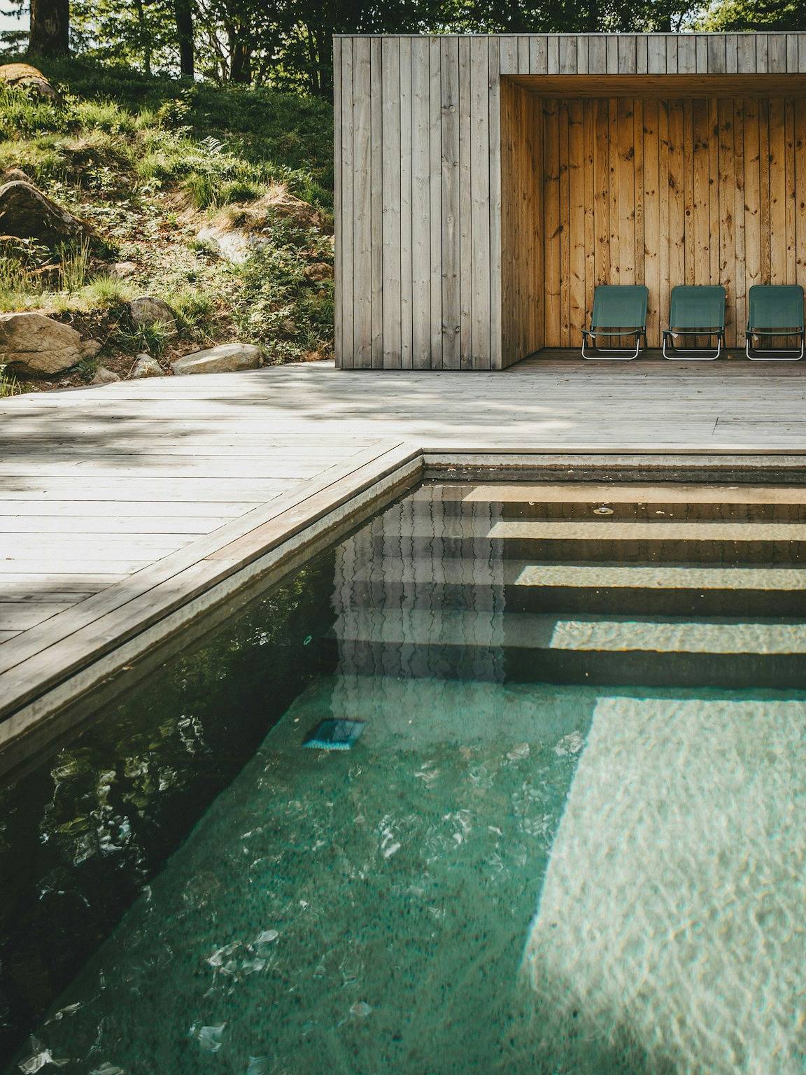 Designer-Bauernhof mit Sauna am Bach in den Buchenwäldern von Halland in Varberg, Halland