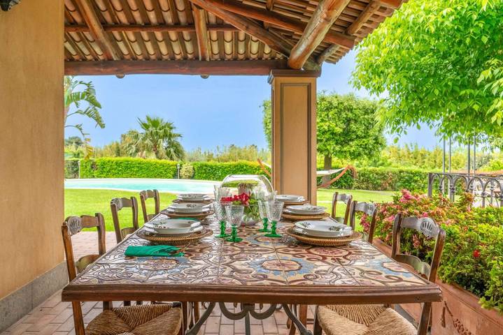 Ferienhaus für 13 Personen, mit Pool und Garten, mit Haustier in Kalabrien - 2