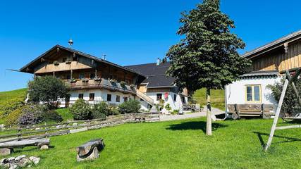 Ferienwohnung für 5 Personen, mit Garten und Balkon in Bernbeuren