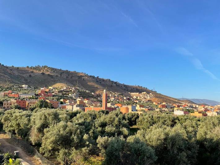 Location de vacances pour 10 personnes, avec jardin et terrasse ainsi que sauna et vue à Béni Mellal - 2