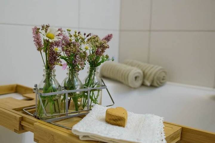 Ferienwohnung für 2 Personen, mit Terrasse und Garten sowie Pool und Sauna in Bizau - 4