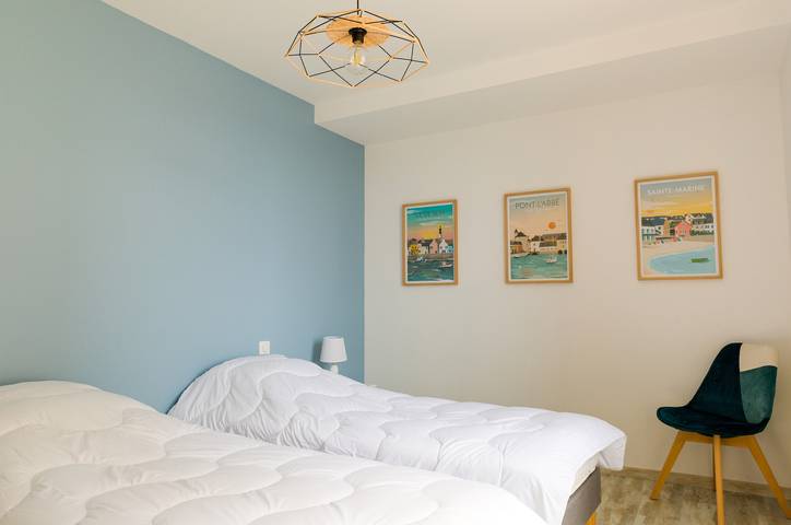 Entire apartment, Beachfront apartment for 4 in Île-Tudy, Quimper region