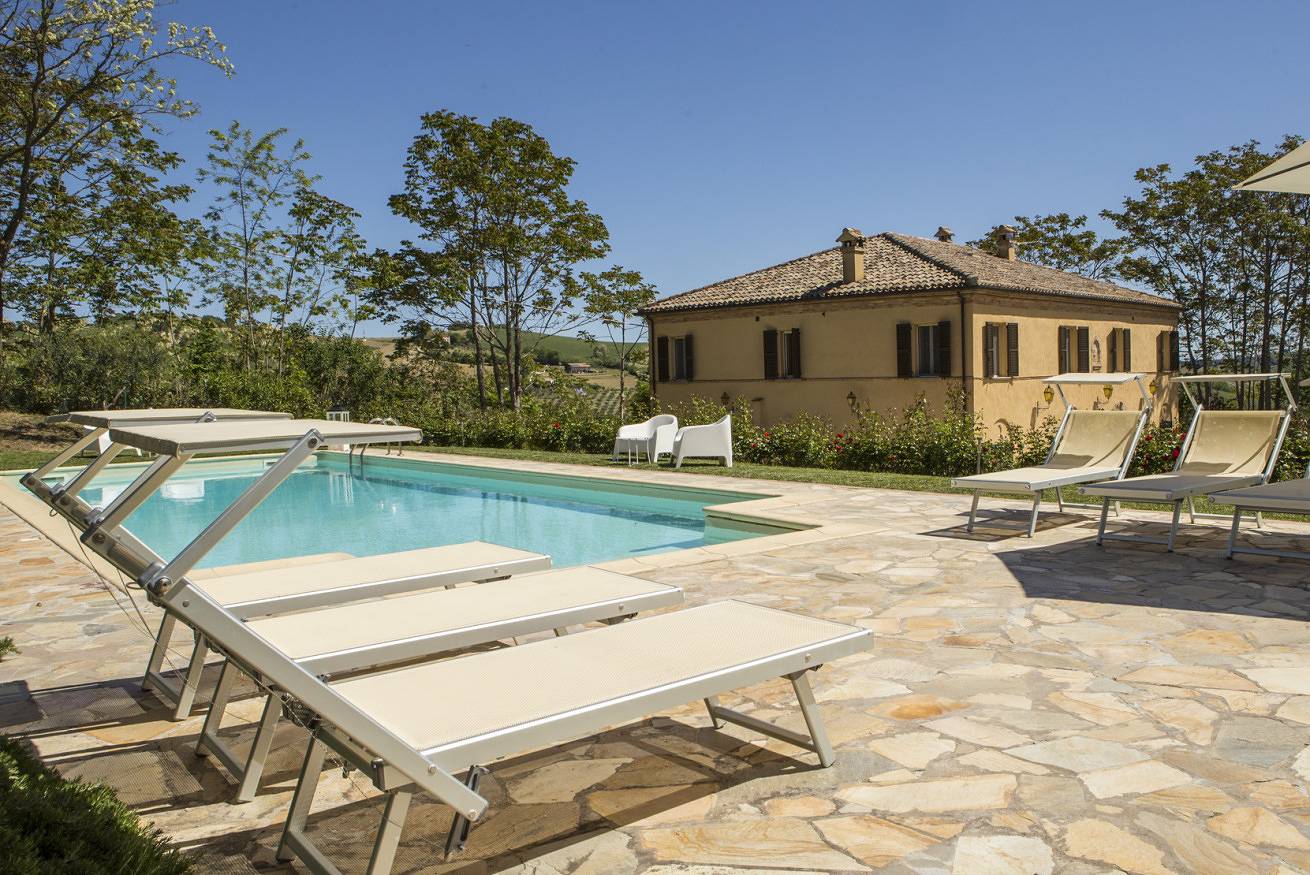 Villa San Marco in Fratte Rosa, Valle del Metauro