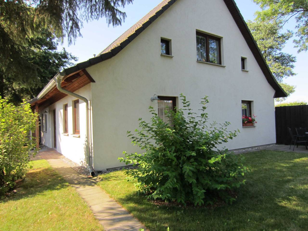 Ganze Ferienwohnung, Ferienhaus Lorenz - Wohnung 1/Eg in Mölschow, Usedomer Norden