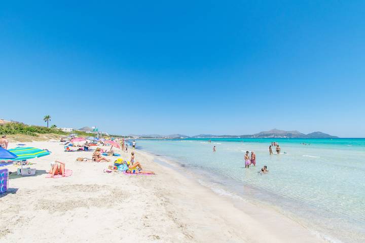 Finca mit Pool für 6 Personen, mit Balkon in Playa de Muro - 2