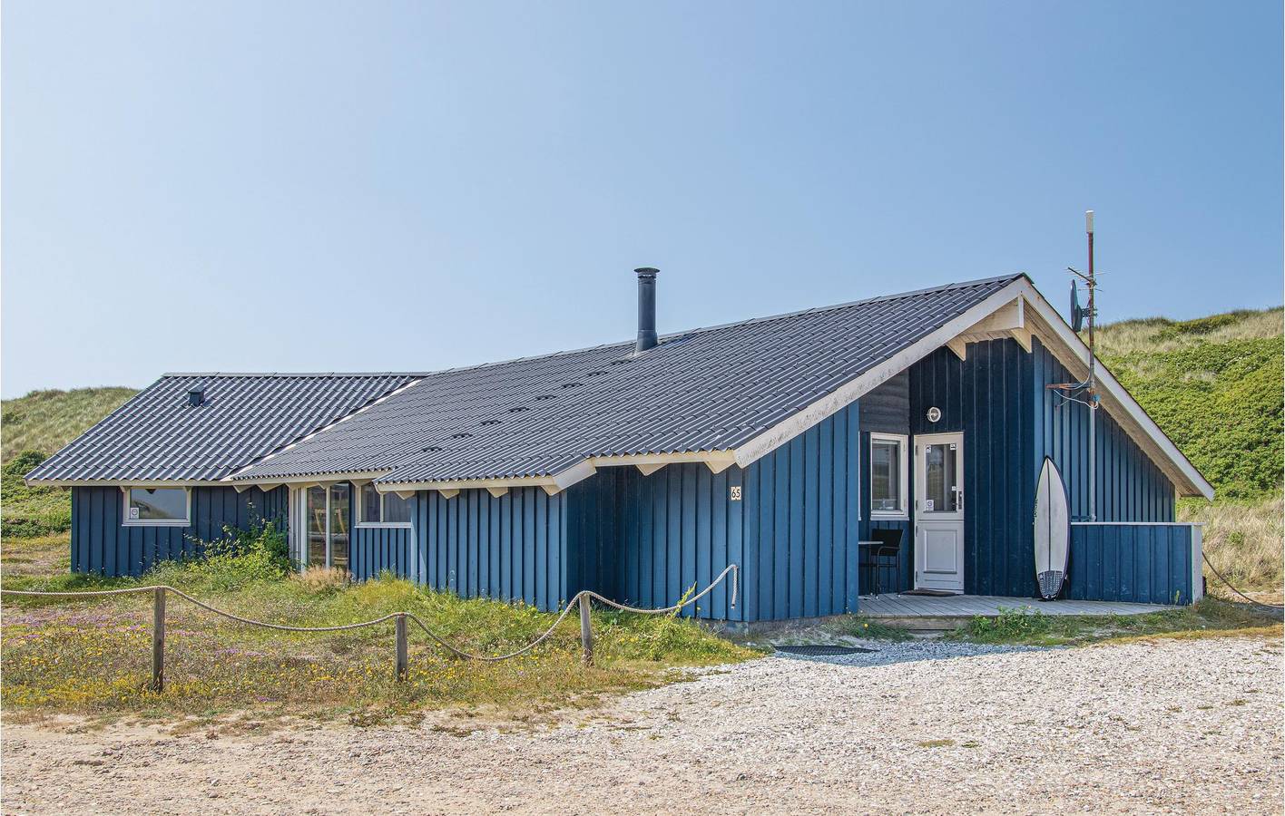 Ferienhaus für 10 Personen mit Sauna in Bjerregård, Holmsland Klit