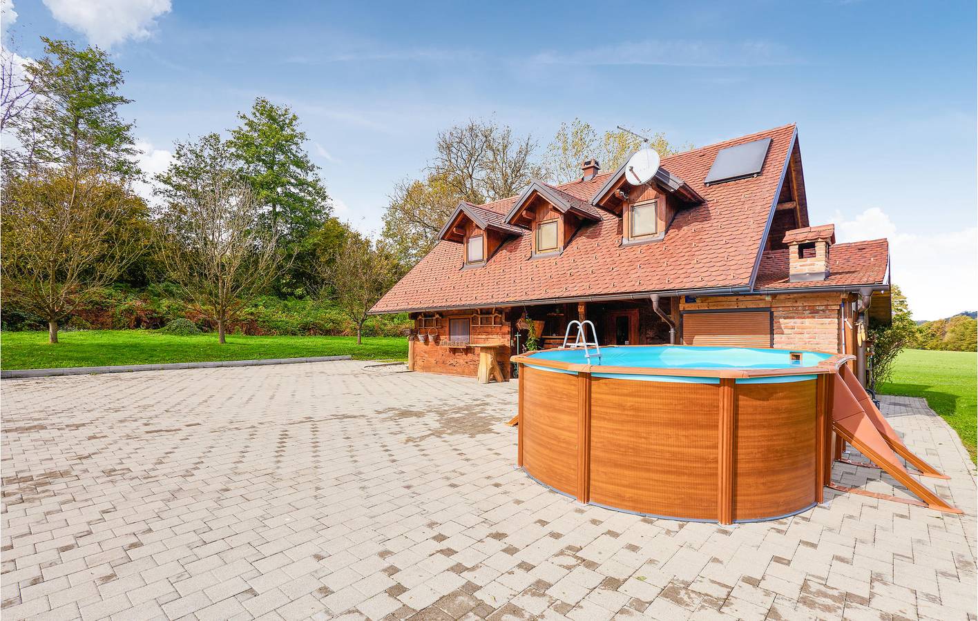 Reizende 1-Zimmer-Wohnung mit Pool und Terrasse in der Nähe von Donja Stubica in Krapina-Zagorje