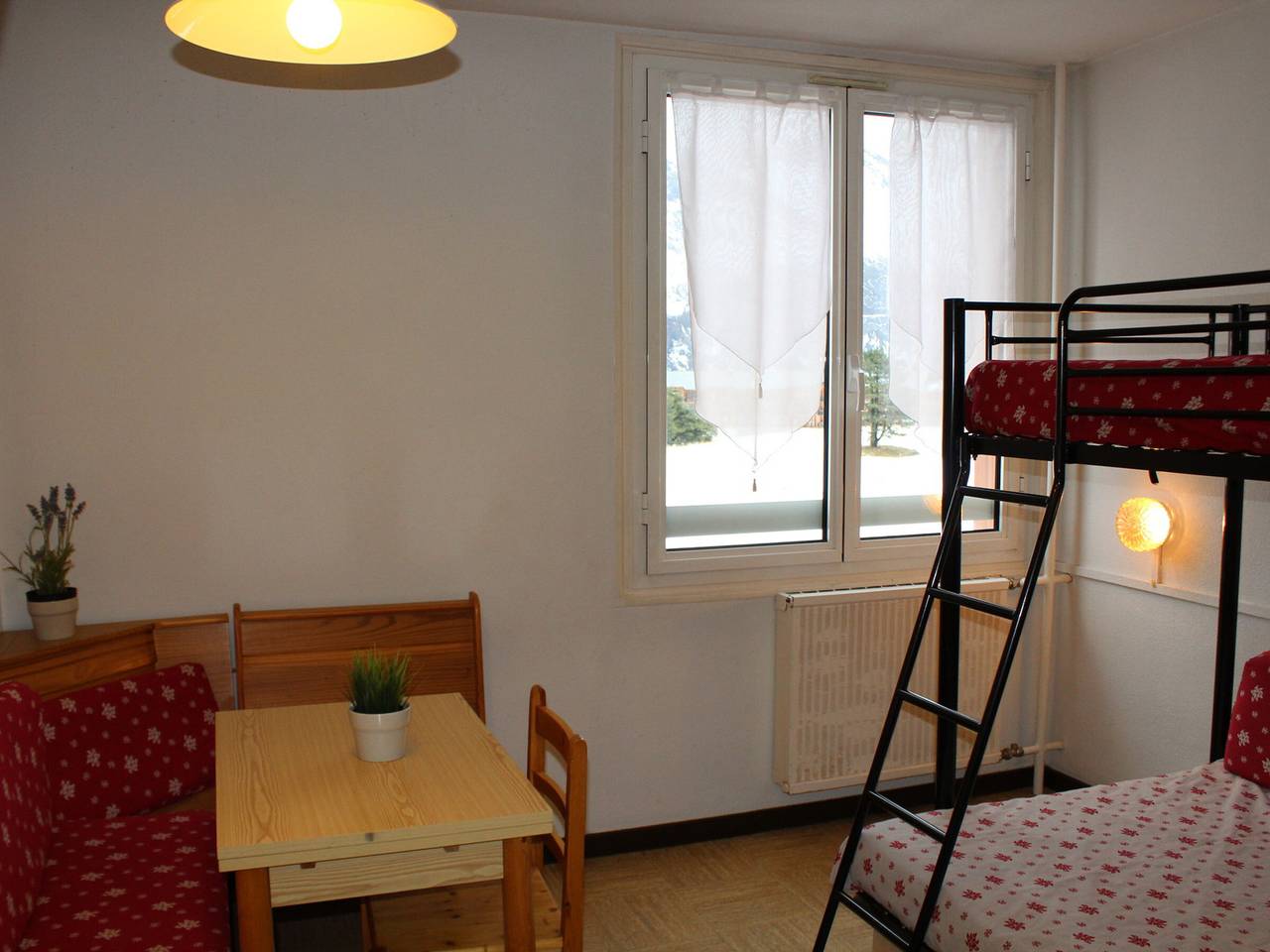 Estudio entero, Estudio renovado para 2/3 personas a pie de pistas con Tv in Saint-Étienne-en-Dévoluy, Dévoluy (comuna)