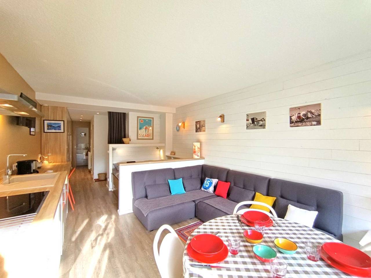 Studio entier, Studio cosy pour 4 pers. à Saint-Lary-Soulan, balcon, parking, lave-linge in Saint-Lary-Soulan, Parc national des Pyrénées