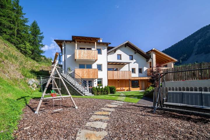Appartement de vacances pour 4 personnes, avec Balcon et Jardin à Resia