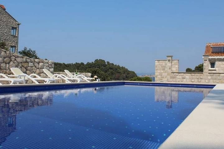 Ganze Wohnung, Studio Appartement mit Terrasse und Meerblick Pomena, Mljet As-22317-b in Pomena, Mljet