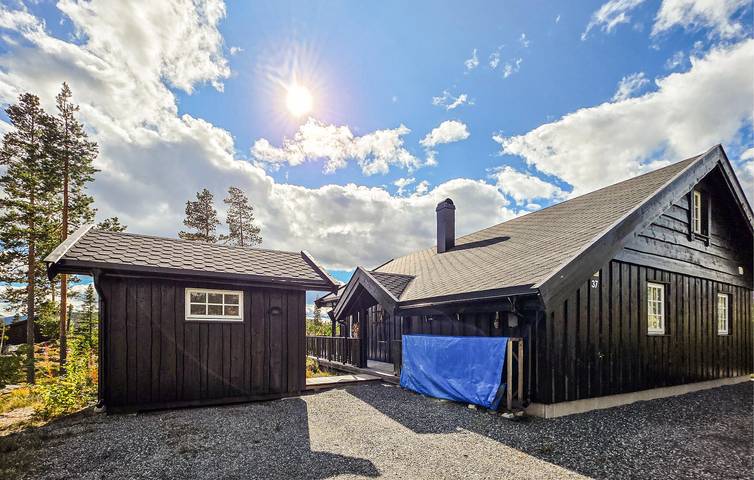 Ferienhaus für 8 Personen mit Terrasse in Flå