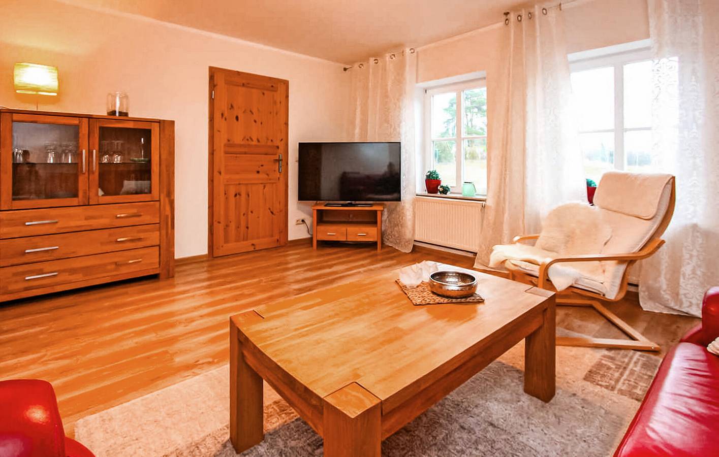 Ganze Ferienwohnung, Appartement am Strand mit Parkplatz und Internet in Userin, Mecklenburg-Strelitz