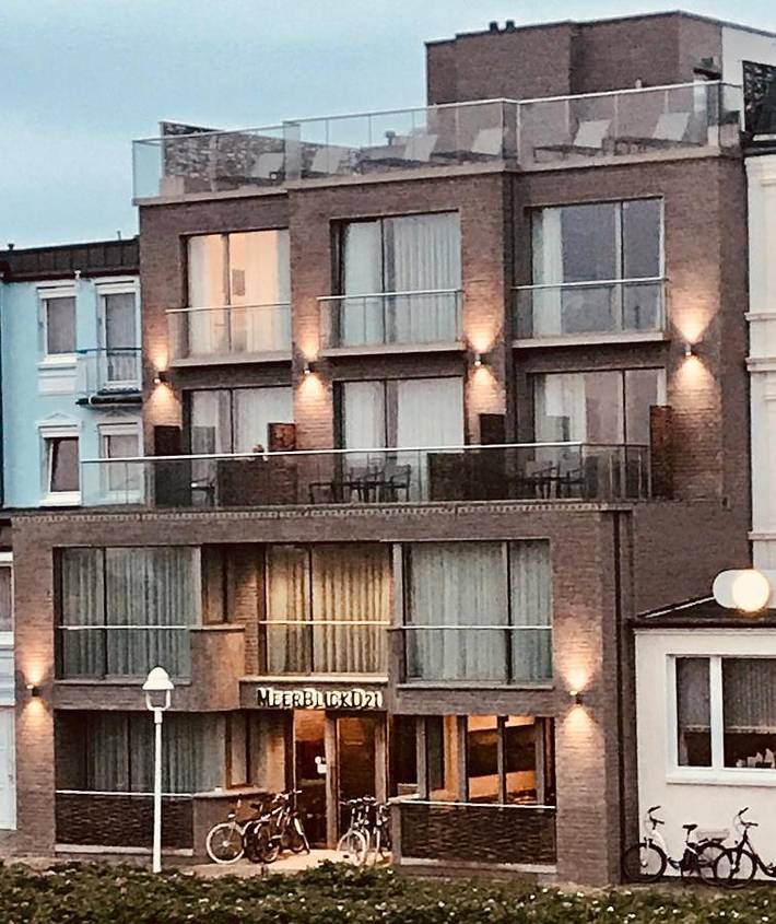 BnB für 2 Personen, mit Terrasse, mit Haustier auf Norderney
