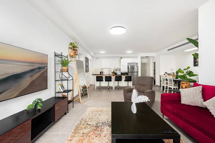 Gîte pour 9 personnes, avec balcon et vue à Ashdod - 2