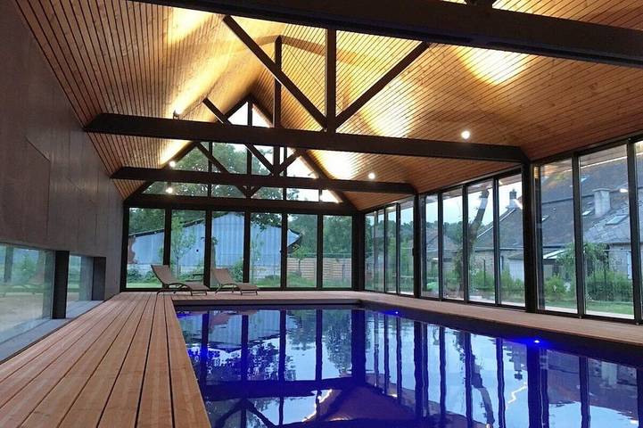 Maison de vacances pour 3 personnes, avec jardin et sauna à Yffiniac