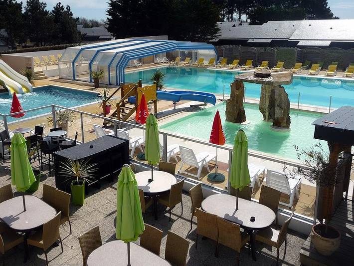 Chalet pour 6 personnes, avec bassin pour enfant et sauna en Bretagne - 2