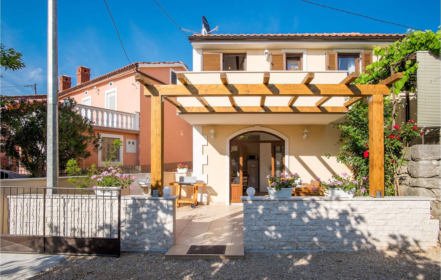 Ferienhaus für 6 Personen mit Terrasse in Sveti Vid-Miholjice, Malinska