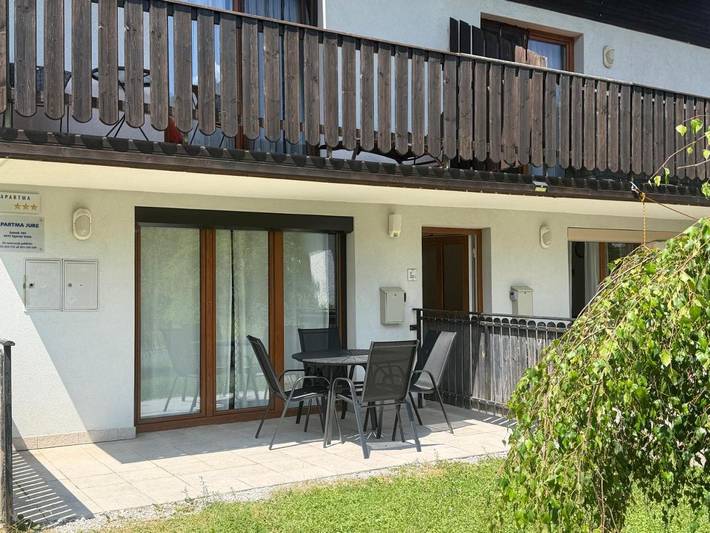 Appartamento per 4 persone, con Terrazza e Giardino nonché Panorama in Alpi Giulie