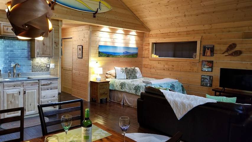 Cabane en bois pour 2 personnes, avec sauna et terrasse dans Alaska - 3