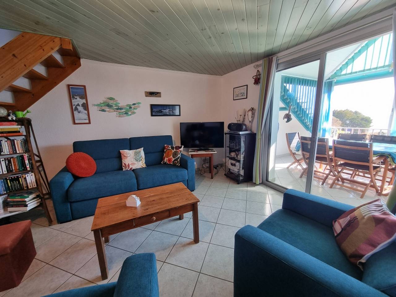 Apartamento entero, Apartamento 4 pers, playa a 300m, Wifi, aparcamiento, St-Gildas-de-Ruís in Saint-Gildas-de-Rhuys, Côte des Mégalithes