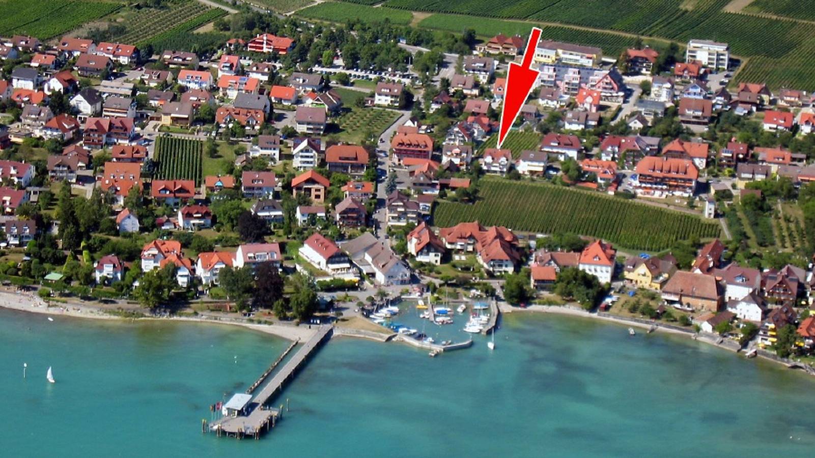 Ganze Ferienwohnung, Ferienwohnungen Poulitschek - Ferienwohnung 3, 48qm, 1 Schlafzimmer, max. 2 Personen in Hagnau am Bodensee, Region Bodensee-Oberschwaben